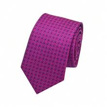 1pc Geometric Floral Print Paisley Striped Purple Casual Necktie, Polyester, Suitable For Work, Street, All Seasons, Hot Selling Promotion - Multicolor - View 20