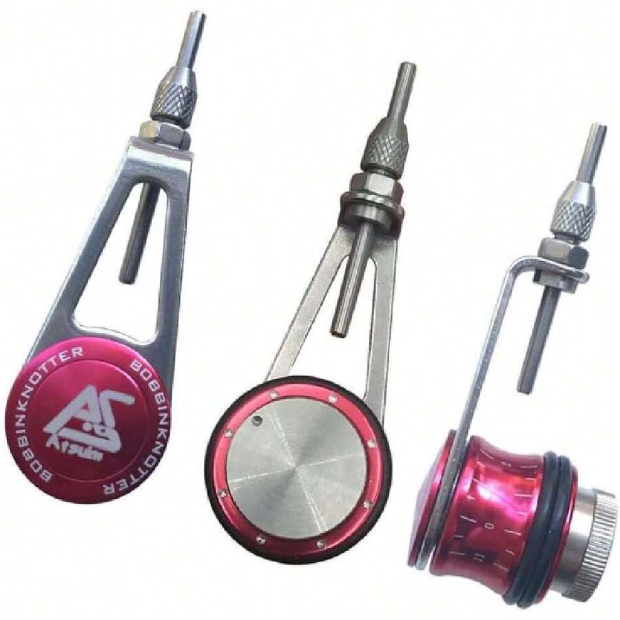 Fishing Bobbin Knotter FG GT RP Line Wire Knotting Tool Fishing Line Winder Assist Knotting Connector Accessories,31250801 - Redwood - View 1