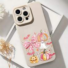 2026 nueva funda de teléfono mate, funda de teléfono con estampado de fantasma, calabaza y murciélago de Halloween para iPhone 14 13 12 11 Pro Max y  Galaxy S23 S22 S21 S20 Ultra Plus, protector de teléfono, funda de pareja, regalo para novio o novia, regalo de vacaciones, adecuada para iPhone 11 a 17, serie - Azul Klein - Ver 6