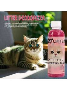 一瓶250毫升的猫砂除臭剂，可瞬间消除异味和尿骚味，除臭率高达99.9%，适用于猫咪，也可作为宠物空气清新剂使用，同样适用于其他小型动物。 - 貓砂除臭劑 - 查看 7