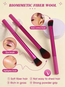 Bộ 3 cọ phấn mắt, cọ tán phấn mắt, bộ cọ phấn mắt, cọ kẻ mắt, cọ tán phấn, bộ cọ, bộ cọ trang điểm, bộ cọ trang điểm, bộ trang điểm hoàn chỉnh, bộ cọ trang điểm, bộ trang điểm hoàn chỉnh, bộ cọ, bộ cọ trang điểm, bộ quà tặng trang điểm, bộ - Nhiều màu - Xem 2