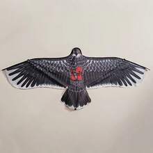 1 件，含 43.31 英寸鹰形风筝和 1181.1 英寸风筝线，大型鹰形飞鸟风筝，适合户外海滩公园运动