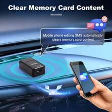 1pc Mini Portable GPS Tracker GF07, Vehicle GPS Tracker, Car GPS Locator With Strong Magnet, Precise GPS Positioning, APP - Multicolor - View 8