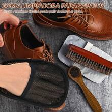 EDECOR Kit de 6 Limpieza para Tenis y Zapatos de Gamuza, Kits de Cuidado de Zapatos, Incluye Borrador para Gamuza y Cepillo para Caucho Lona yás - Contemporáneo - Ver 8