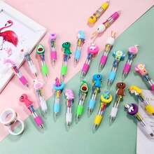 Arthink 30 Pack Cute Multicolor Pens | Kawaii 4-In-1 Colors Ballpoint Pens For Kids- Perfect Party Favors, Classroom Prizes- Fun Writing Gifts For Boys Girls - Màu B - Xem 8