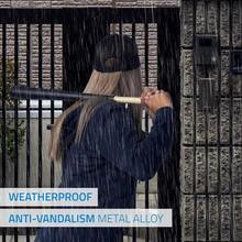 NIVIAN Control de Acceso RFID para Exteriores IP68 Apertura con Tarjetas y llaveros hasta 2.000 usuarios configuración con Mando a Distancia Sistema de  para PuertasAccess Control Kits - Tipo de Enchufe A Japonés (100V) - Ver 5