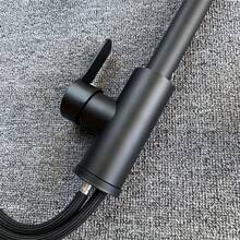 1个可伸缩冷热水龙头 - 可旋转厨房水槽水龙头 - 家用厨房水龙头 厨房用品 厨房配件 厨房工具