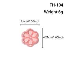 Inlaid Gemstone Series Polymer Clay Cutter Clay Cutting Molds Earring Jewelry DIY Handmade Cutting Molds For DIY Earrings & Crafts, Perfect For Handmade Decorations, Jewelry Making Tools ﻿