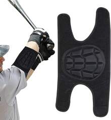 Guardia del Codo de Softball, softbol de Guardia de Codo, Almohadilla Protectora del Codo, Arrazamiento Protector de Brazo Ajustable para Softball de Voleibol, Almohadilla Protectora del - Negro - Ver 9