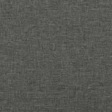 vidaXL Boxspringbett Mit Matratze, Dunkelgrau, 120x190 Cm, Stoff - Grey - View 8