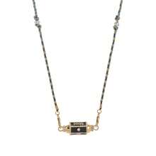 Valentine's Day Color Diamond Tarot Necklace Niche Design Star Eye Line Candy Shape Pendant Double Wrap Knot Necklace - Nhiều màu - Xem 11