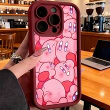 Funda de Teléfono con Patrón de  y Personajes Lindos para  14 Pro Max  13  12  Galaxy S23 S22 S21 Protector de Teléfono Funda de Pareja Regalo para Novio Novia Regalo de Vacaciones - Blanco - Ver 4
