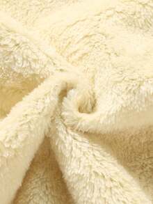 Men's Outdoor Fleece Jacket With Zipper Pockets, Fashionable Collar Jacket For Winter