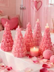 قالب سيليكون على شكل شجرة ذات فراشة ثلاثية الأبعاد - أداة إزالة سهلة وقابلة لإعادة الاستخدام للشموع/أعمال الطين، مثالية لديكور الزفاف/عيد الميلاد والهدايا اليدوية - أبيض - مشاهدة 7