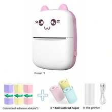 Máy in mini cầm tay, máy in nhãn nhiệt không mực, máy in ảnh và nhãn không dây cho sổ tay, nhật ký, sổ lưu niệm, du lịch, ghi chú, danh sách, bản ghi nhớ, văn phòng tại nhà, quà tặng - nhiều màu - Xem 19