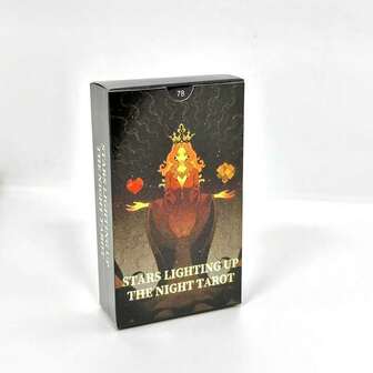 热门交易爱情塔罗牌神谕命运占卜预言家庭聚会游戏塔罗牌寻求关于爱情、生活、人际关系和家庭的所有问题的答案（附二维码PDF指南）--Sb253