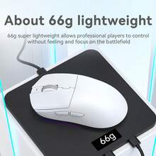 AJAZZ AJ139 V2 MC Tri-Mode Wireless Mouse With Charging Dock 3311 Chipset | 1K Report Rate | 500mAh Long-Lasting Battery | Rechargeable [Mouse Receiver = Charging Dock] - Multicolor - View 11