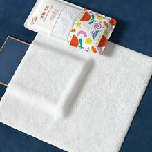 1-Week Disposable Face Towels, Extra Large & Thick Soft Facial , Skin-Friendly, Soft, Hypoallergenic, No Additives - No Pattern - View 1