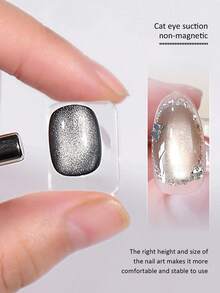 Beautizon Nailartlab 亚克力透明美甲展示架，美甲展示架，假指甲练习展示架，固定胶条，美甲配件，美甲DIY造型设计工具