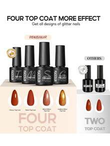 PEACECOLOR Gel Nail Polish Kit With Nail Lamp And Nail Drill Set 35 Colors Soak Off Nail Varnish 5PCS Base Top Coat Set Complete Nail Art Starter Kit For Beginners Manicure Salon Gifts For Family And Friends - 美規A型插(110-127V) - 查看 6