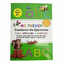 Lachilly Spanish Alphabet Handwriting Practice Book- 32 Pages Mi Primer, Preschool Spanish Learning ABC Alphabet Tracing Workbook For Kids, Trace Letters & Vocabulary - Multicolor - View 14