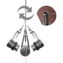 Fishing Bobbin Knotter FG GT RP Line Wire Knotting Tool Fishing Line Winder Assist Knotting Connector Accessories,31250801 - Redwood - View 5