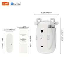 窗帘控制器 - 遥控器，智能家居自动化 | 现代窗帘控制 | USB充电端口，窗帘控制器 - 彩色 - 查看 7