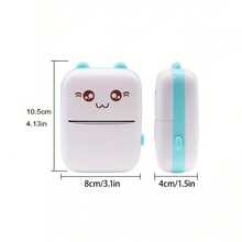 Máy in mini cầm tay, máy in nhãn nhiệt không mực, máy in ảnh và nhãn không dây cho sổ tay, nhật ký, sổ lưu niệm, du lịch, ghi chú, danh sách, bản ghi nhớ, văn phòng tại nhà, quà tặng - nhiều màu - Xem 4