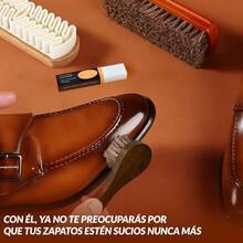EDECOR Kit de 6 Limpieza para Tenis y Zapatos de Gamuza, Kits de Cuidado de Zapatos, Incluye Borrador para Gamuza y Cepillo para Caucho Lona yás - Contemporáneo - Ver 5