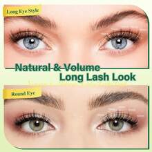 KEYYOULASH Lash Clusters Kit 120pcs -18MIX Lash Extension Kit Widespan Volume Lash Clusters With Bond And Seal,Remover,Applicators For DIY Eyelash Clusters At Home (KY01 Kit) - KY06 - 查看 4
