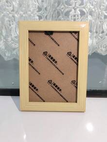 5/6/7/8/10 Inch Wooden Photo Frame, Tabletop Or Wall Hanging, Black & White, Creative Gift For Friends - Multicolor - View 17