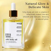 2 piezas Aceite corporal de seda GODA de 50ml - Fragancia relajante unisex con lavanda, manzanilla, bergamota y vainilla, cuidado corporal y cutáneo, fragancia de verano duradera para vacaciones en la playa, noches de spa y regalos de viaje, ideal para relajarse por la noche, meditación, yoga, noches acogedoras, cuidado personal y spa en casa, productos de cuidado de la piel coreanos, regalo de Halloween - 1 pieza - Ver 2