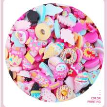 5 Pieces/Bag Of Mixed Color Resin Candy , Food, Nail Art, Phone Cases, Hair Clips, Refrigerator DIY Accessories, DIY Color Hair Clips, Phone Cases, Refrigerator Stickers, Handmade Doll House Decoration Materials - Multicolor - View 3