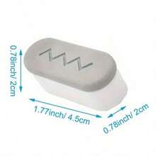 1/4 件装马桶座套，具有强力缓冲和粘合功能，舒适的马桶座套，适合浴室装饰和秋季装饰。