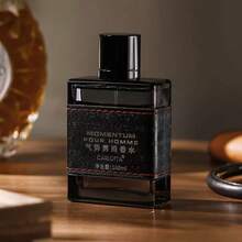 Colonia de sándalo de lujo para hombres - Fragancia suave y duradera de 100ml, elegante caja de regalo para caballeros carismáticos