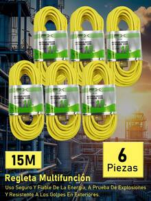 15 metros--6 piezas