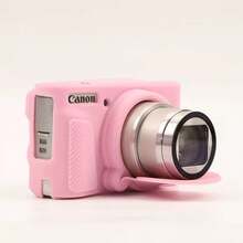 适用于佳能SX740/SX730相机的硅胶相机保护套，摄影保护套，SX740硅胶保护套相机包收纳袋，男女通用数码相机包 - 彩色 - 查看 8