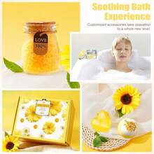 GSYY Gif For WenBath And Body Gift 10 Pcs Warm Vanilla Self Care Set For Friends Her Bestie M Wife Christmas Birthday Gif - 白色 - 查看 6