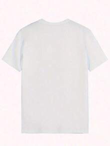 Black 'Blond' Album Tribute T-Shirt, Pure Heavy Cotton Casual T-Shirt With Digital Print, 220g Cotton T-Shirt, Gift, Summer, Unisex Leisure - 白色 - 查看 4