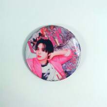KPOP SKZ Merchandise Button Abzeichen, Glitzer Abzeichen, Kleidung, Tasche Accessoires, Dekorationen, Geschenk für Freunde, Sammlung, LEEKNOW, CHANGBIN, SEUNG MIN, L.N, F-Elix, HYUN JIN, BANGCHAN - Verschiedenfarbig - Übersicht 10