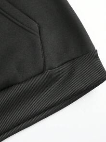 Men Sweatshirts - Black 1 - View 5