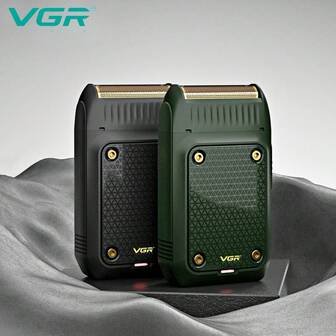  VGR 便携式胡须修剪器，低振动往复式剃须刀，迷你电动剃须刀，男士家用或外出剃须刀 V-353