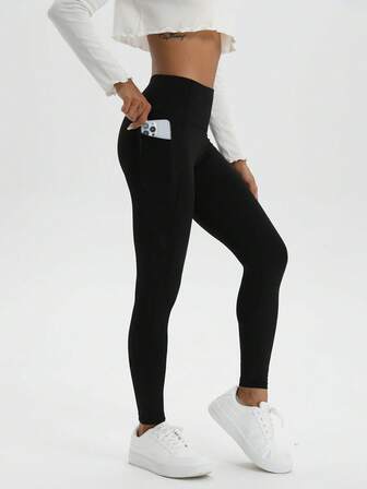 Women  Workout Leggings  High Waisted Gym Yoga Pants With Pockets Buttery Soft