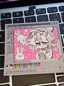 50pcs Retro Computer Graphic Design Memo Pad, Creative High-Quality Student DIY Notes, Message Paper Notepad