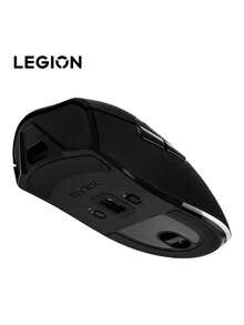 Lenovo Mouse sem fio Legion M5: Design ergonômico, iluminação RGB, drivers personalizáveis, rastreamento preciso, ideal para jogos e uso no escritório.