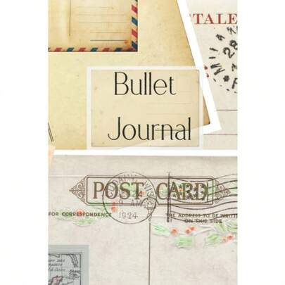 Vintage Postcards Stamps: Vintage Style Pages