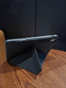 磁吸式可拆卸平板电脑保护套，适用于 iPad A16，3+Y 折叠设计，带笔槽，透明亚克力底壳，适用于 iPad 第十代，也适用于 iPad Pro 11 英寸（2020/2021/2022）、iPad Air 11 英寸（M2）、iPad Air 11 英寸（M3）、iPad Mini 7/6 英寸，多角度支撑，智能睡眠唤醒功能，也适用于 iPad 第九代。