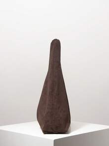 Large Capacity Vintage Suede Tote Bag, Shoulder Bag, Hobo Bag, Work Bag For Women, Business Casual, Rivet Decor, Simple Retro Style, Suitable For Daily Use, Commuting, Shopping, Going Out, School, Autumn & Winter