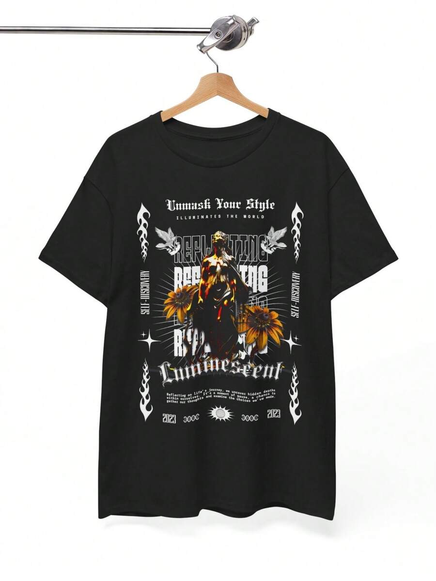 V3 Hip Hop Civil Regime Darc Sport Wolves Inaka YoungLA Streetwear - 黑色 - 查看 1