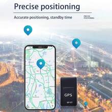 1pc Mini Portable GPS Tracker GF07, Vehicle GPS Tracker, Car GPS Locator With Strong Magnet, Precise GPS Positioning, APP - Multicolor - View 4